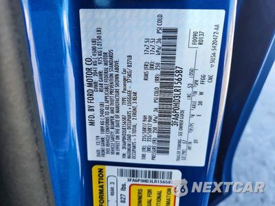 Zdjęcie 13 z 13 samochodu: 2020 FORD FUSION SE VIN:3FA6P0HD3LR156587 - miniatura