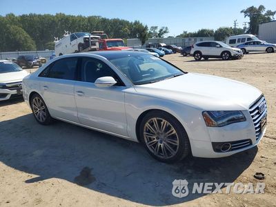 Czwarte zdjęcie samochodu z boku: 2012 AUDI A8 L QUATTRO VIN:WAURVAFD8CN013205 - miniatura