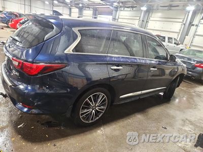 Trzecie zdjęcie samochodu z tyłu: 2019 INFINITI QX60 LUXE VIN:5N1DL0MM0KC510397 - miniatura