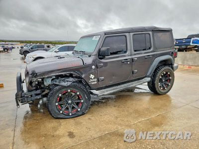 2018 JEEP WRANGLER UNLIMITED SPORT 1C4HJXDG3JW151381 - główne zdjęcie licytacji z USA - miniatura
