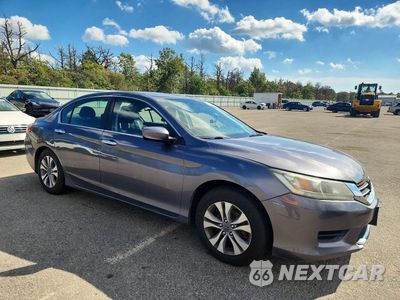 Czwarte zdjęcie samochodu z boku: 2014 HONDA ACCORD LX VIN:1HGCR2F30EA149530 - miniatura