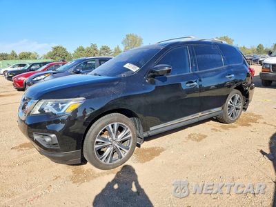 2017 NISSAN PATHFINDER PLATINUM 5N1DR2MMXHC628413 - główne zdjęcie licytacji z USA - miniatura