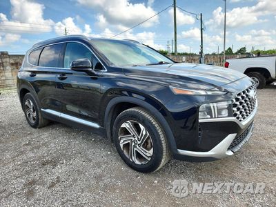 Czwarte zdjęcie samochodu z boku: 2022 HYUNDAI SANTA FE SEL VIN:5NMS24AJ6NH464905 - miniatura