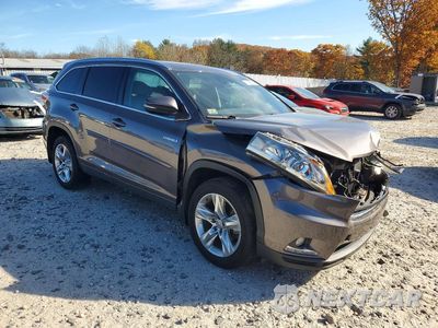 Czwarte zdjęcie samochodu z boku: 2015 TOYOTA HIGHLANDER HYBRID LIMITED PLATINUM VIN:5TDDCRFH7FS011299 - miniatura