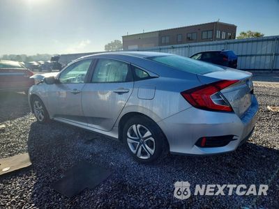Drugie zdjęcie samochodu z przodu: 2018 HONDA CIVIC LX VIN:19XFC2F55JE033889 - miniatura