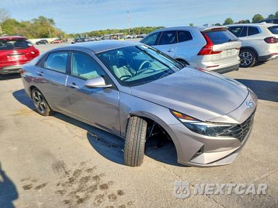 Czwarte zdjęcie samochodu z boku: 2023 HYUNDAI ELANTRA SEL VIN:KMHLM4AG4PU571154 - miniatura