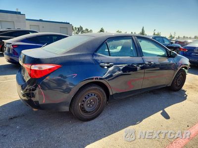 Trzecie zdjęcie samochodu z tyłu: 2017 TOYOTA COROLLA LE VIN:5YFBURHE8HP733240 - miniatura