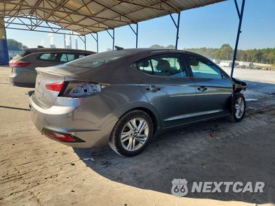 Trzecie zdjęcie samochodu z tyłu: 2019 HYUNDAI ELANTRA SEL VIN:5NPD84LF8KH403392 - miniatura