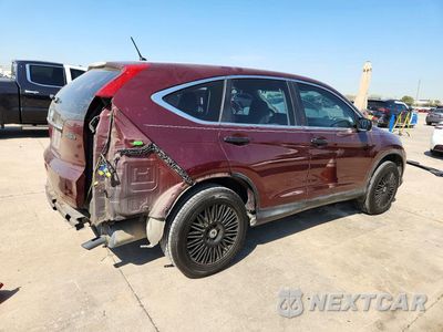Trzecie zdjęcie samochodu z tyłu: 2013 HONDA CR-V LX VIN:5J6RM3H38DL038716 - miniatura