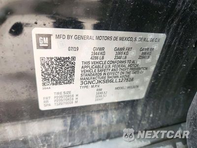Zdjęcie 13 z 13 samochodu: 2020 CHEVROLET TRAX LS VIN:3GNCJKSB6LL127516 - miniatura