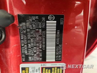 Zdjęcie 12 z 12 samochodu: 2009 TOYOTA CAMRY LE VIN:4T4BE46K99R107226 - miniatura