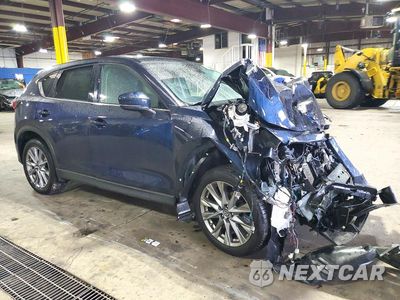 Czwarte zdjęcie samochodu z boku: 2020 MAZDA CX-5 GRAND TOURING VIN:JM3KFBDM7L0809832 - miniatura