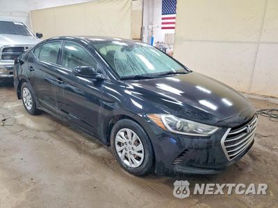Czwarte zdjęcie samochodu z boku: 2017 HYUNDAI ELANTRA SE VIN:KMHD74LF9HU096988 - miniatura