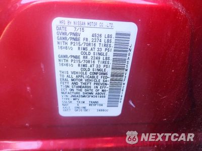 Zdjęcie 13 z 13 samochodu: 2015 NISSAN ROGUE SELECT S VIN:JN8AS5MV3FW261988 - miniatura