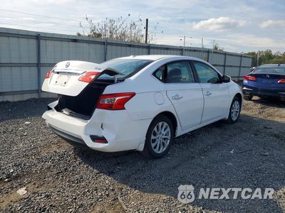 Trzecie zdjęcie samochodu z tyłu: 2019 NISSAN SENTRA SV VIN:3N1AB7AP2KY251648 - miniatura