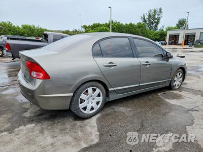 Trzecie zdjęcie samochodu z tyłu: 2008 HONDA CIVIC LX VIN:2HGFA16598H515863 - miniatura