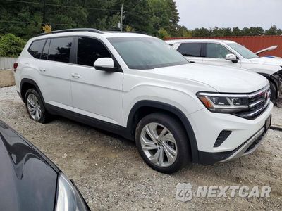 Czwarte zdjęcie samochodu z boku: 2021 VOLKSWAGEN ATLAS SE VIN:1V2JP2CA4MC524254 - miniatura
