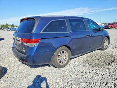Trzecie zdjęcie samochodu z tyłu: 2015 HONDA ODYSSEY EX VIN:5FNRL5H49FB019823 - miniatura