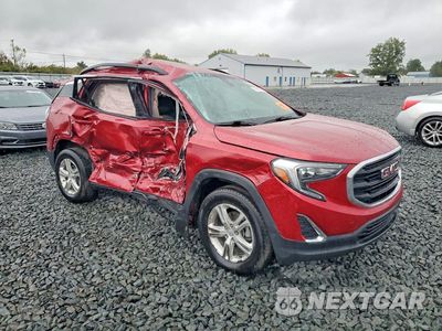 Czwarte zdjęcie samochodu z boku: 2018 GMC TERRAIN SLE VIN:3GKALTEV8JL373832 - miniatura