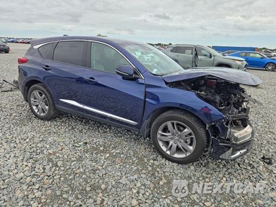 Czwarte zdjęcie samochodu z boku: 2021 ACURA RDX ADVANCE VIN:5J8TC1H79ML010527 - miniatura