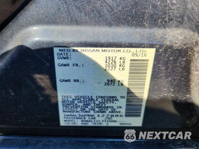 Zdjęcie 13 z 13 samochodu: 2017 NISSAN ALTIMA VIN:1N4AL3AP9HC127886 - miniatura