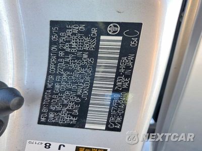 Zdjęcie 12 z 12 samochodu: 2015 TOYOTA PRIUS TWO VIN:JTDKN3DUXF0457125 - miniatura