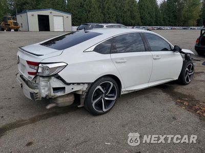 Trzecie zdjęcie samochodu z tyłu: 2022 HONDA ACCORD HYBRID SPORT VIN:1HGCV3F25NA039694 - miniatura
