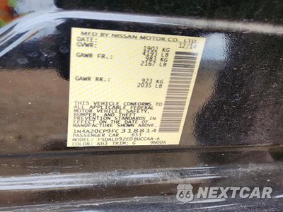 Zdjęcie 13 z 13 samochodu: 2015 NISSAN LEAF SV VIN:1N4AZ0CP9FC318814 - miniatura