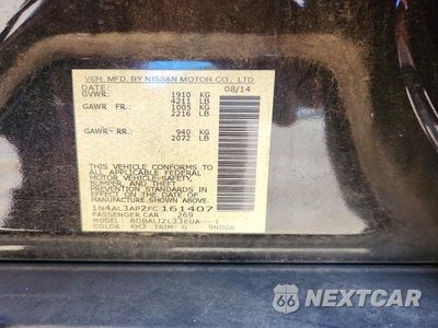 Zdjęcie 12 z 12 samochodu: 2015 NISSAN ALTIMA 2.5 SV VIN:1N4AL3AP2FC161407 - miniatura