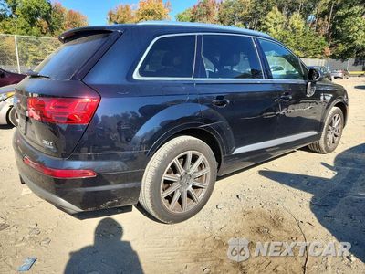 Trzecie zdjęcie samochodu z tyłu: 2017 AUDI Q7 PREMIUM PLUS VIN:WA1LAAF79HD047045 - miniatura
