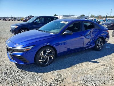 2025 HYUNDAI ELANTRA HYBRID SEL SPORT KMHLM4DJ0SU151116 - główne zdjęcie licytacji z USA - miniatura