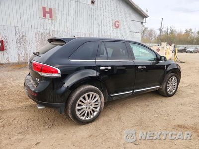 Trzecie zdjęcie samochodu z tyłu: 2012 LINCOLN MKX VIN:2LMDJ8JK2CBL08478 - miniatura