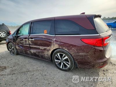 Drugie zdjęcie samochodu z przodu: 2019 HONDA ODYSSEY ELITE VIN:5FNRL6H95KB098886 - miniatura