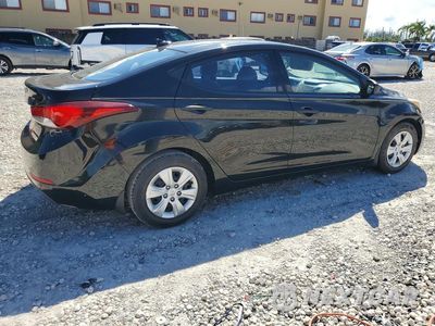 Trzecie zdjęcie samochodu z tyłu: 2016 HYUNDAI ELANTRA SE VIN:5NPDH4AE3GH796638 - miniatura