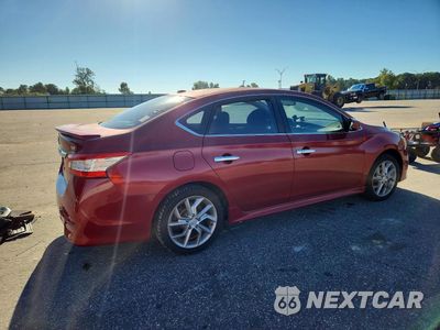 Trzecie zdjęcie samochodu z tyłu: 2014 NISSAN SENTRA SR VIN:3N1AB7AP0EY320566 - miniatura