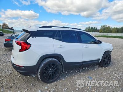 Trzecie zdjęcie samochodu z tyłu: 2019 GMC TERRAIN SLT VIN:3GKALVEXXKL356951 - miniatura