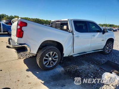 Trzecie zdjęcie samochodu z tyłu: 2019 CHEVROLET SILVERADO K1500 LT VIN:3GCUYDED2KG122662 - miniatura