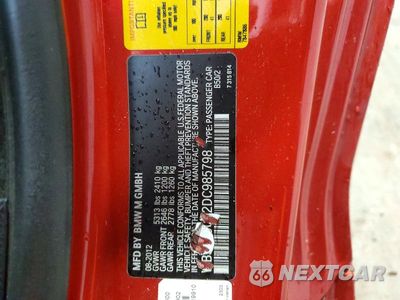Zdjęcie 12 z 12 samochodu: 2013 BMW M6 VIN:WBSLZ9C52DC985798 - miniatura