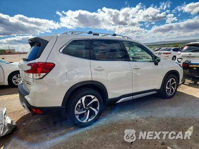 Trzecie zdjęcie samochodu z tyłu: 2022 SUBARU FORESTER TOURING VIN:JF2SKARC3NH439743 - miniatura