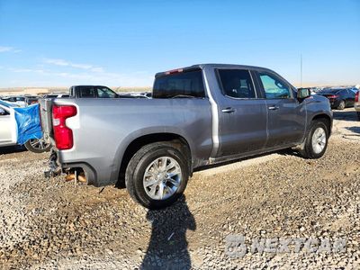 Trzecie zdjęcie samochodu z tyłu: 2020 CHEVROLET SILVERADO K1500 RST VIN:3GCUYEEL2LG383840 - miniatura
