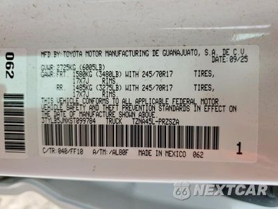 Zdjęcie 13 z 13 samochodu: 2025 TOYOTA TACOMA SR5 VIN:3TYLB5JNXST099784 - miniatura