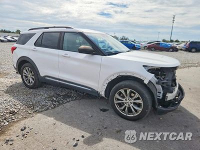 Czwarte zdjęcie samochodu z boku: 2020 FORD EXPLORER XLT VIN:1FMSK8DH0LGC88482 - miniatura