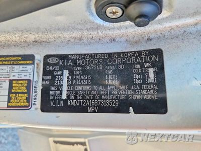 Zdjęcie 12 z 12 samochodu: 2011 KIA SOUL BASE VIN:KNDJT2A16B7313529 - miniatura