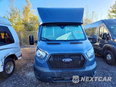 Piąte zdjęcie samochodu w środku: 2021 FORD TRANSIT DELIVERY TRUCK VIN:1FDDF6P89MKA55096 - miniatura