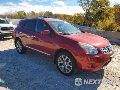 Czwarte zdjęcie samochodu z boku: 2013 NISSAN ROGUE S VIN:JN8AS5MV1DW608747 - miniatura