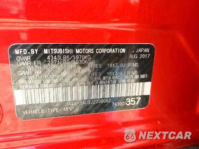 Zdjęcie 12 z 12 samochodu: 2018 MITSUBISHI OUTLANDER SPORT ES VIN:JA4AP3AU3JZ006062 - miniatura