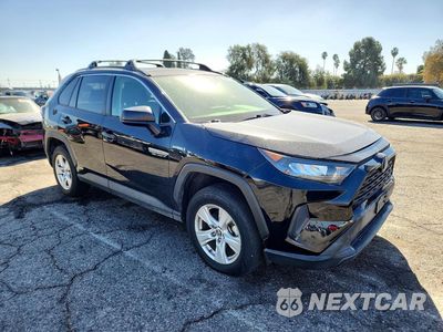 Czwarte zdjęcie samochodu z boku: 2019 TOYOTA RAV4 LE VIN:JTMLWRFV0KD015712 - miniatura