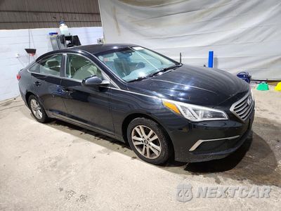 Czwarte zdjęcie samochodu z boku: 2017 HYUNDAI SONATA SE VIN:5NPE24AF7HH595406 - miniatura