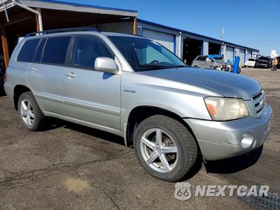 Czwarte zdjęcie samochodu z boku: 2006 TOYOTA HIGHLANDER LIMITED VIN:JTEEP21A860160328 - miniatura