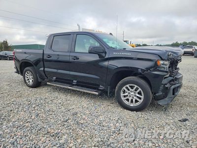 Czwarte zdjęcie samochodu z boku: 2021 CHEVROLET SILVERADO K1500 RST VIN:1GCPYEEK7MZ131295 - miniatura